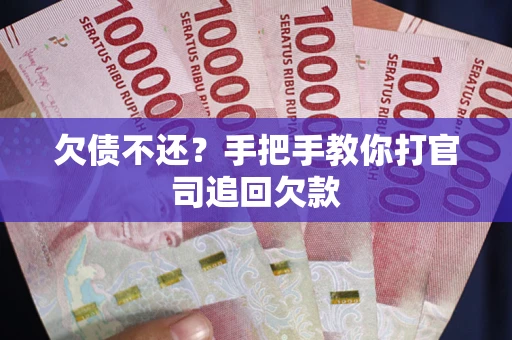 武汉欠债不还？手把手教你打官司追回欠款