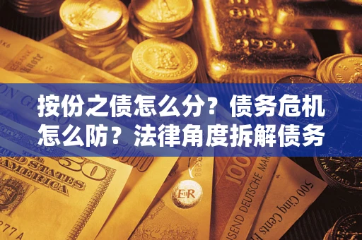 武汉按份之债怎么分？债务危机怎么防？法律角度拆解债务分配与风险自保指南