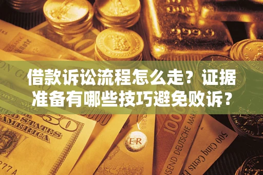 武汉借款诉讼流程怎么走？证据准备有哪些技巧避免败诉？