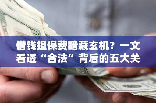 武汉借钱担保费暗藏玄机？一文看透“合法”背后的五大关键陷阱
