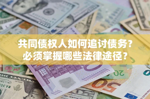 武汉共同债权人如何追讨债务？必须掌握哪些法律途径？