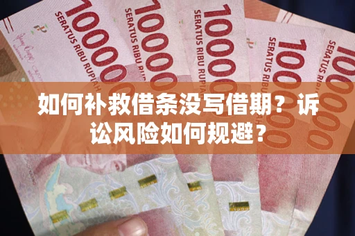 武汉如何补救借条没写借期？诉讼风险如何规避？
