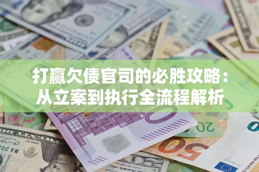 武汉打赢欠债官司的必胜攻略：从立案到执行全流程解析