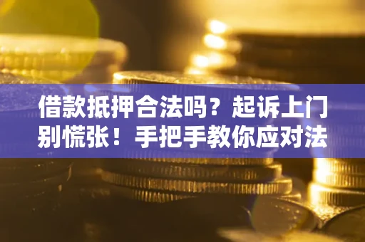 武汉借款抵押合法吗？起诉上门别慌张！手把手教你应对法律程序