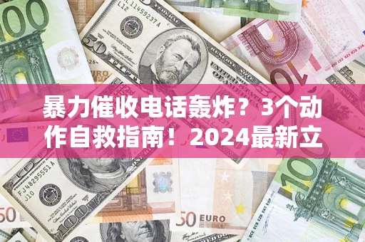 武汉暴力催收电话轰炸？3个动作自救指南！2024最新立案标准全解析