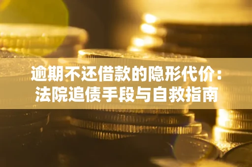 武汉逾期不还借款的隐形代价：法院追债手段与自救指南